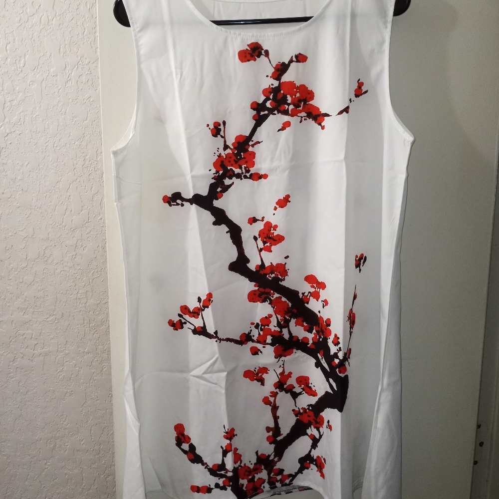 Short printed dress
